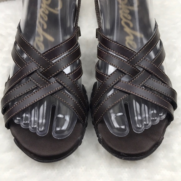 Skechers Brown Sandals 6 - Picture 8 of 8